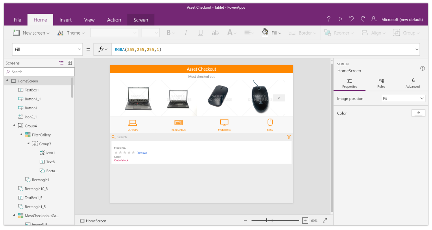 Canvas Apps with AI Builder
